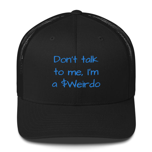 Weirdo trucker hat