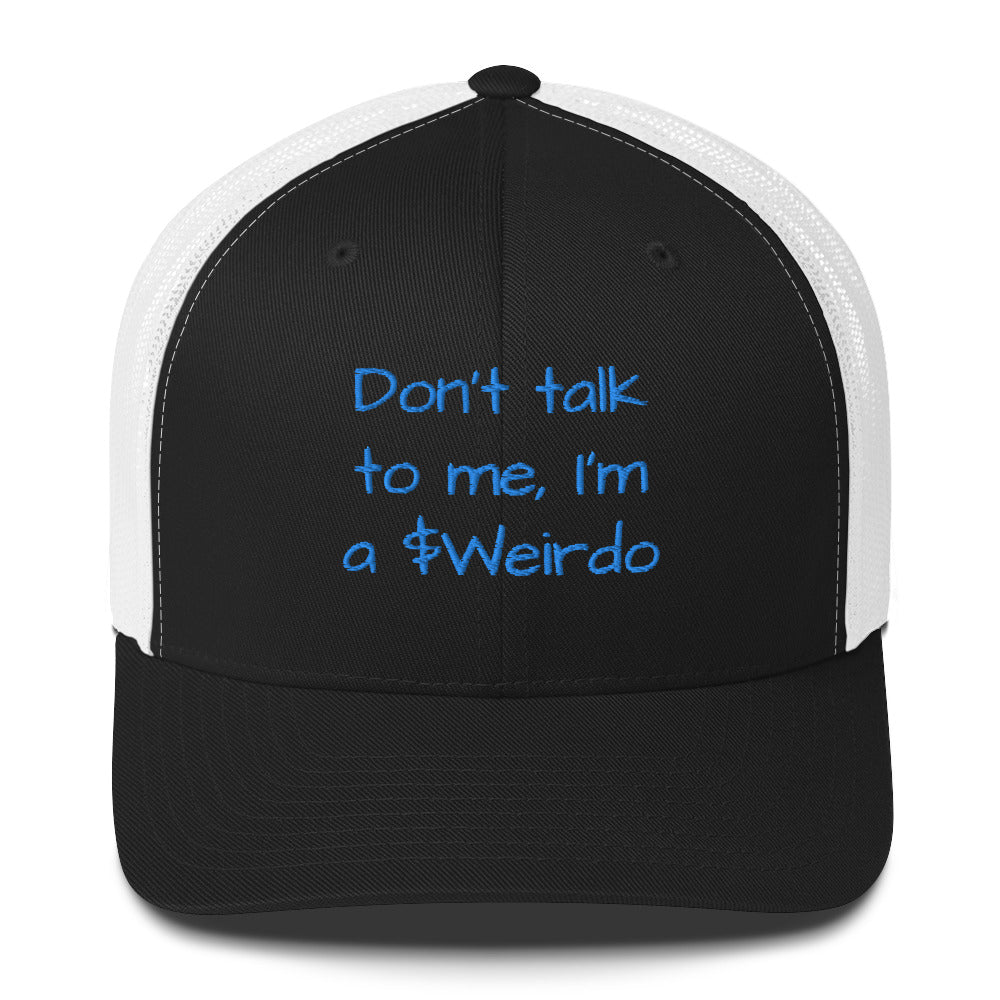 Weirdo trucker hat