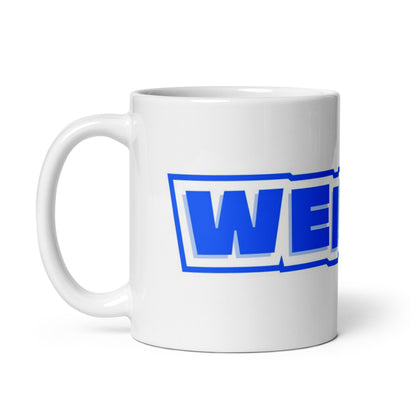 Weirdo logo mug