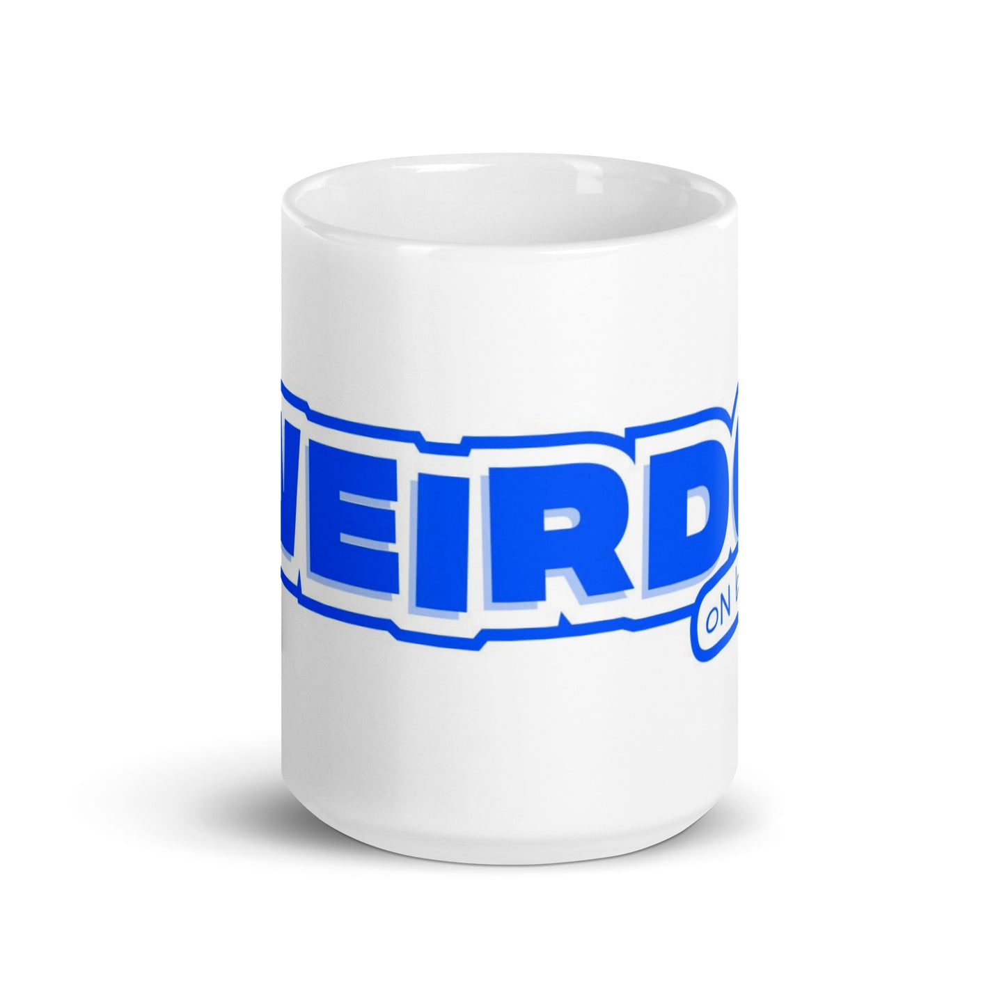 Weirdo logo mug